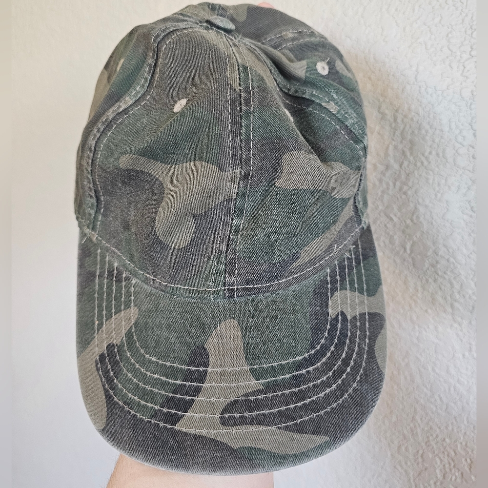 Camo Velcro Closeure Baseball hat